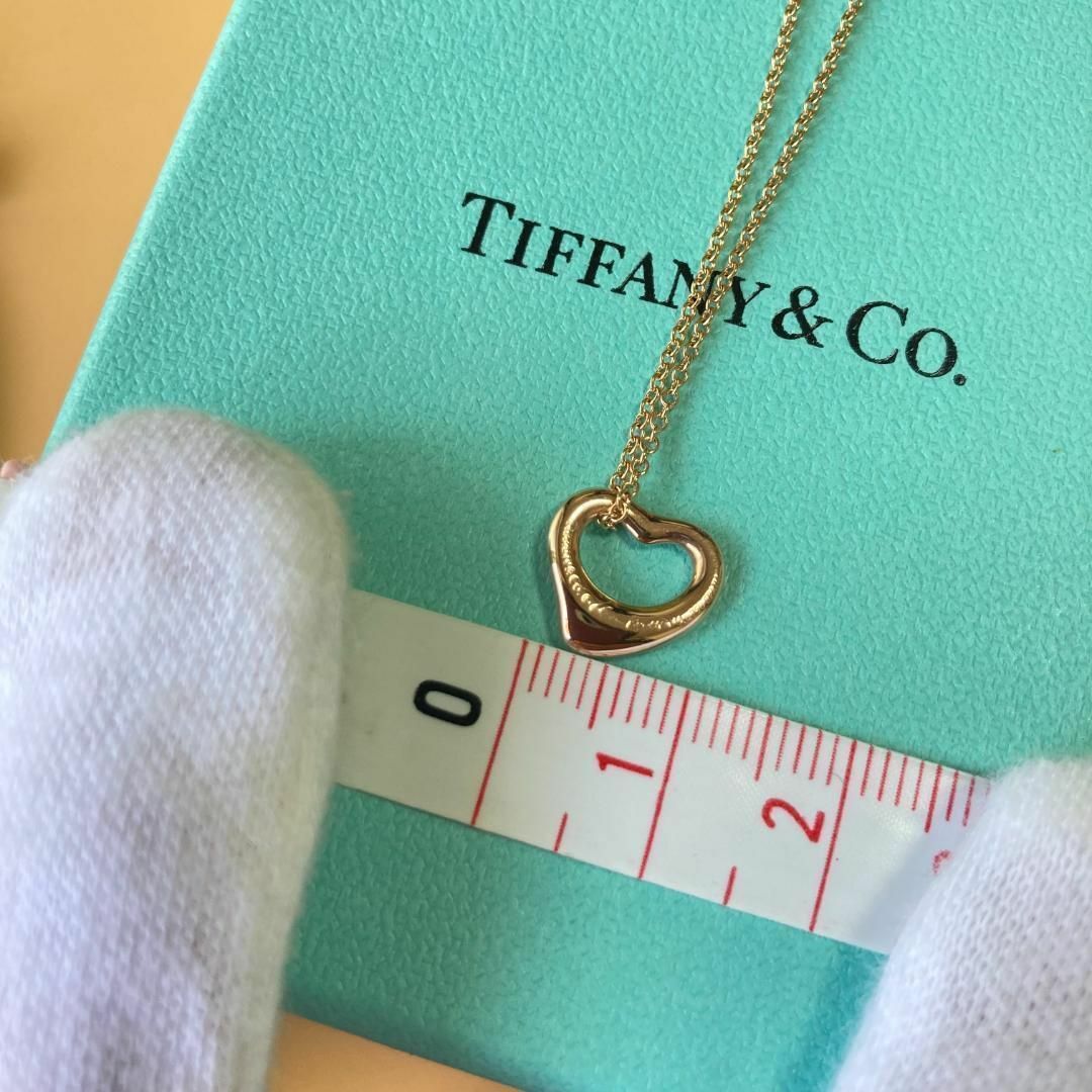 Tiffany ティファニー♡オープンハート ローズゴールド K18