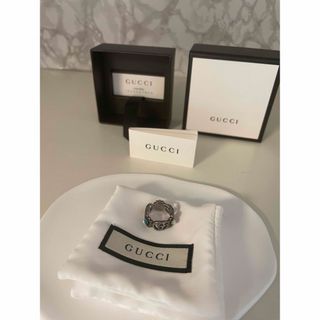 【GUCCI】Stray Kids ヒョンジン着用 ダブルGフラワー リング