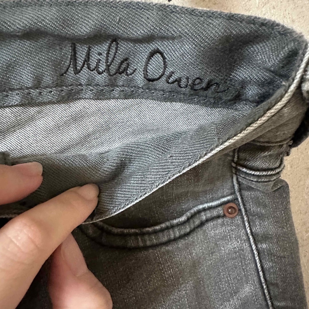 Mila Owen(ミラオーウェン)のミラオーウェン Mila Owen スキニーデニム ブラック レディースのパンツ(デニム/ジーンズ)の商品写真