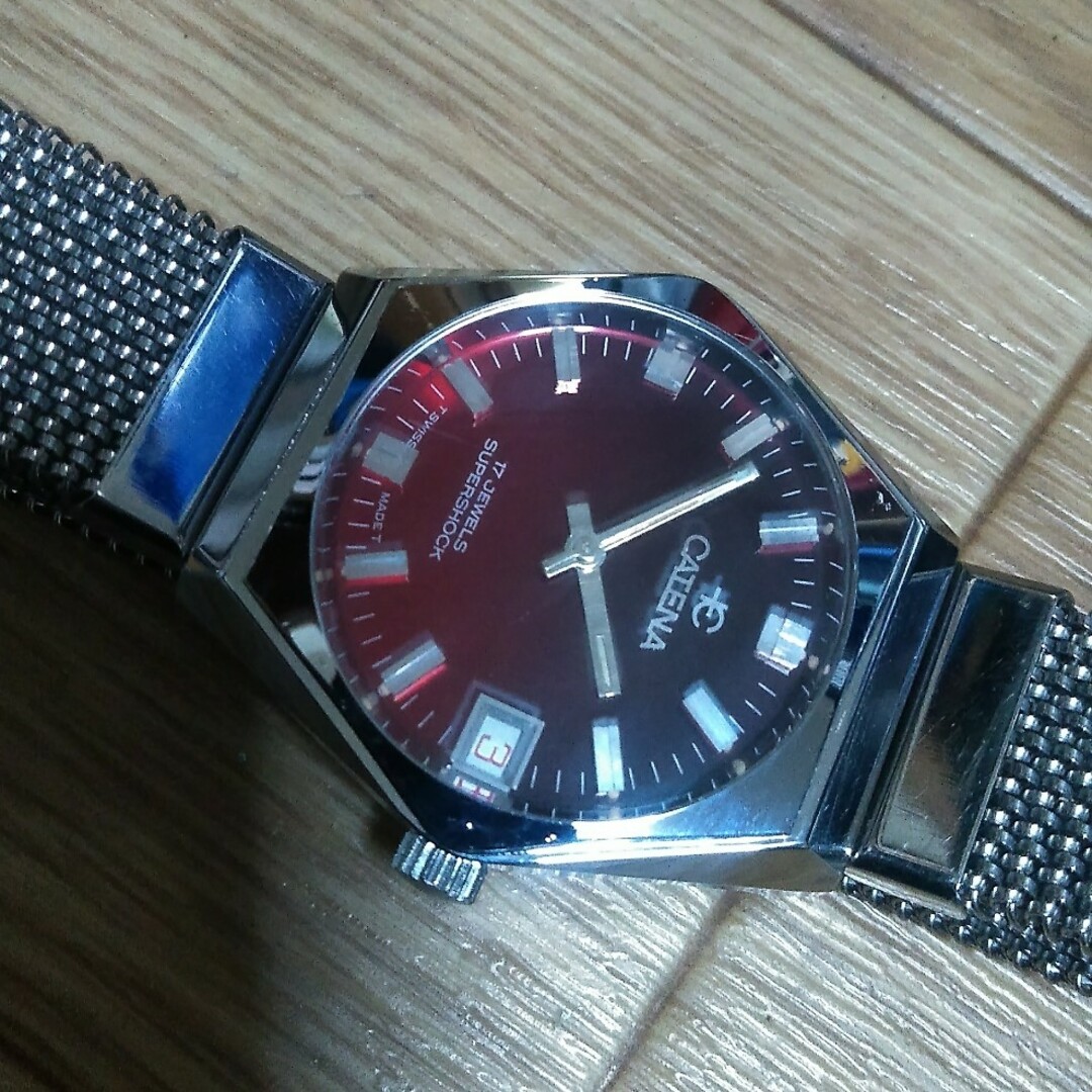 CATENA 腕時計　17JEWELS  動作品 メンズの時計(その他)の商品写真