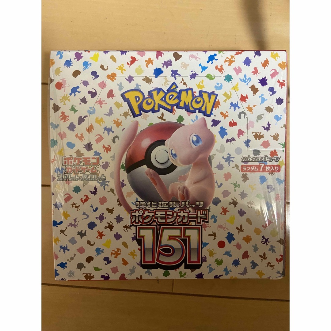 100％の保証 ポケモンカード 151 BOX 未開封 シュリンク付 Box/デッキ