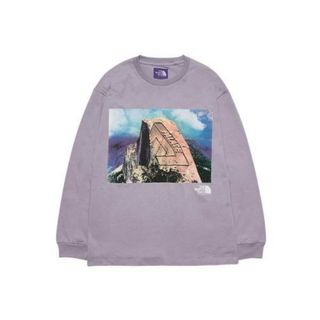 ノースフェイス(THE NORTH FACE) パープル メンズのTシャツ