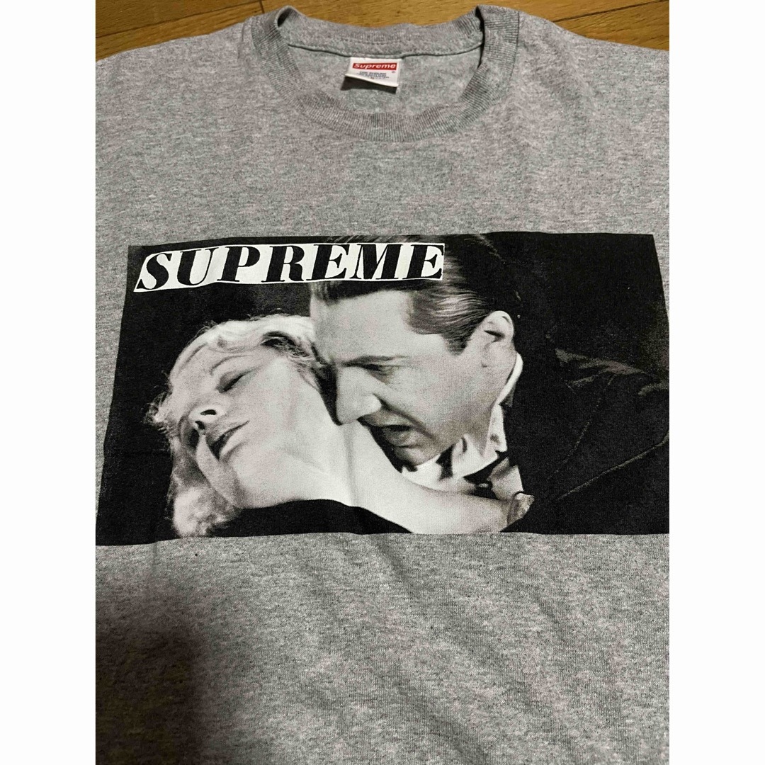 Supreme 2019SS Bela Lugosi Tee シュプリーム ベラルゴシTシャツ 半袖カットソー フォトプリント ドラキュラ ルゴシ・ベーラ ネイビー サイズL【210510】【新古品】【me04】