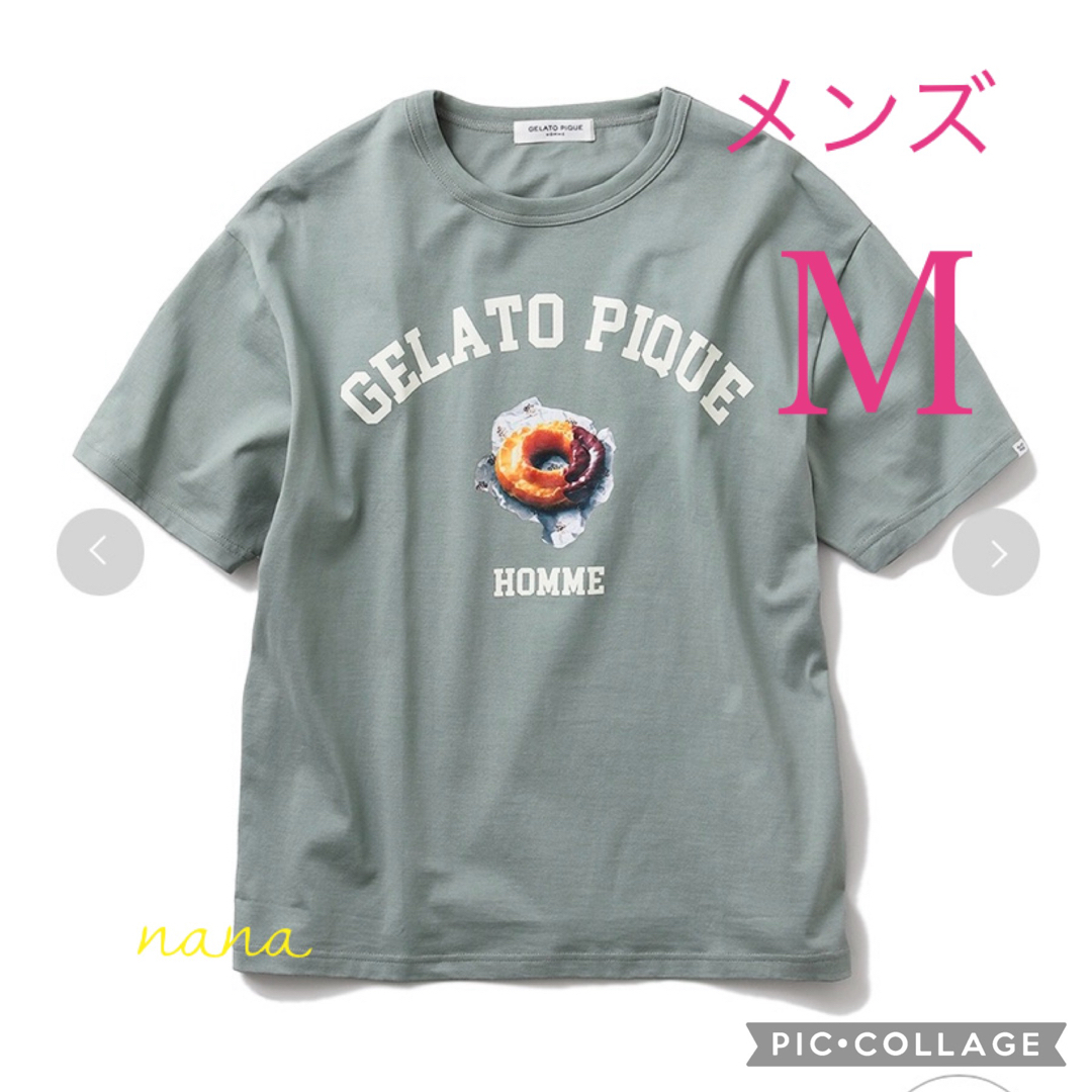 ドーナツロゴTシャツ♡メンズＭサイズ