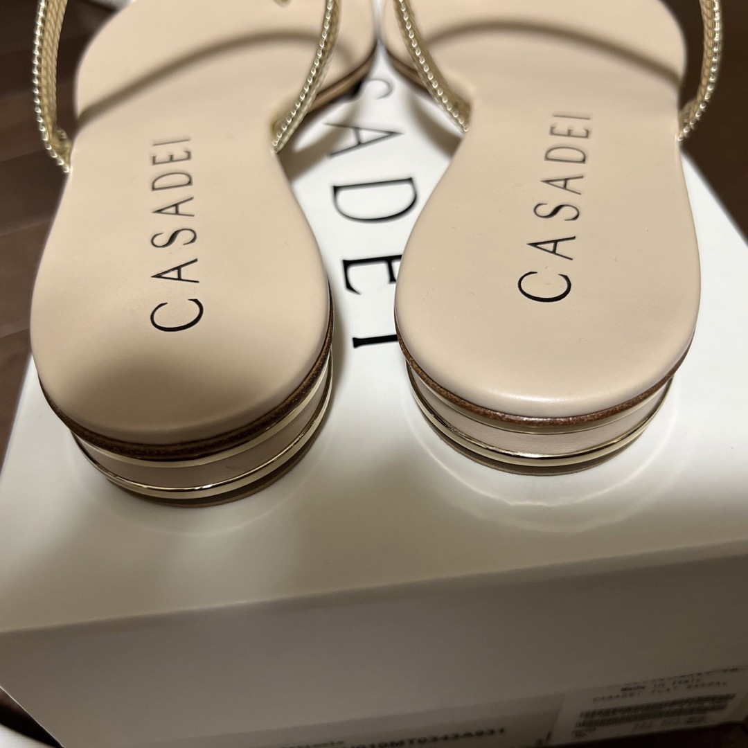 DEUXIEME CLASSE(ドゥーズィエムクラス)のDeuxieme Classe CASADEI FLAT SANDAL レディースの靴/シューズ(サンダル)の商品写真