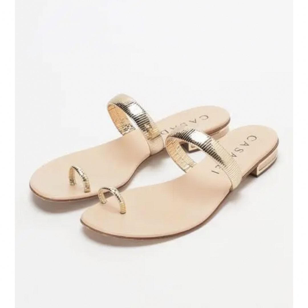 DEUXIEME CLASSE(ドゥーズィエムクラス)のDeuxieme Classe CASADEI FLAT SANDAL レディースの靴/シューズ(サンダル)の商品写真