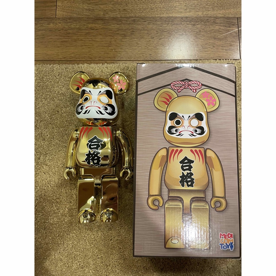 BE@RBRICK 達磨 合格 金メッキ 弐 ソラマチ限定　100%