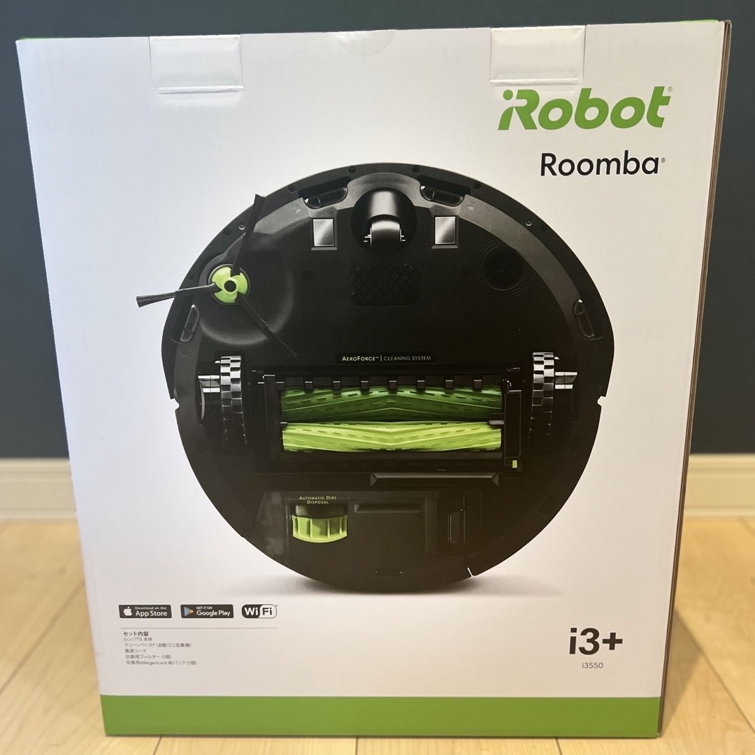 iRobot(アイロボット)の【新品未使用】iRobotルンバi3+ スマホ/家電/カメラの生活家電(掃除機)の商品写真