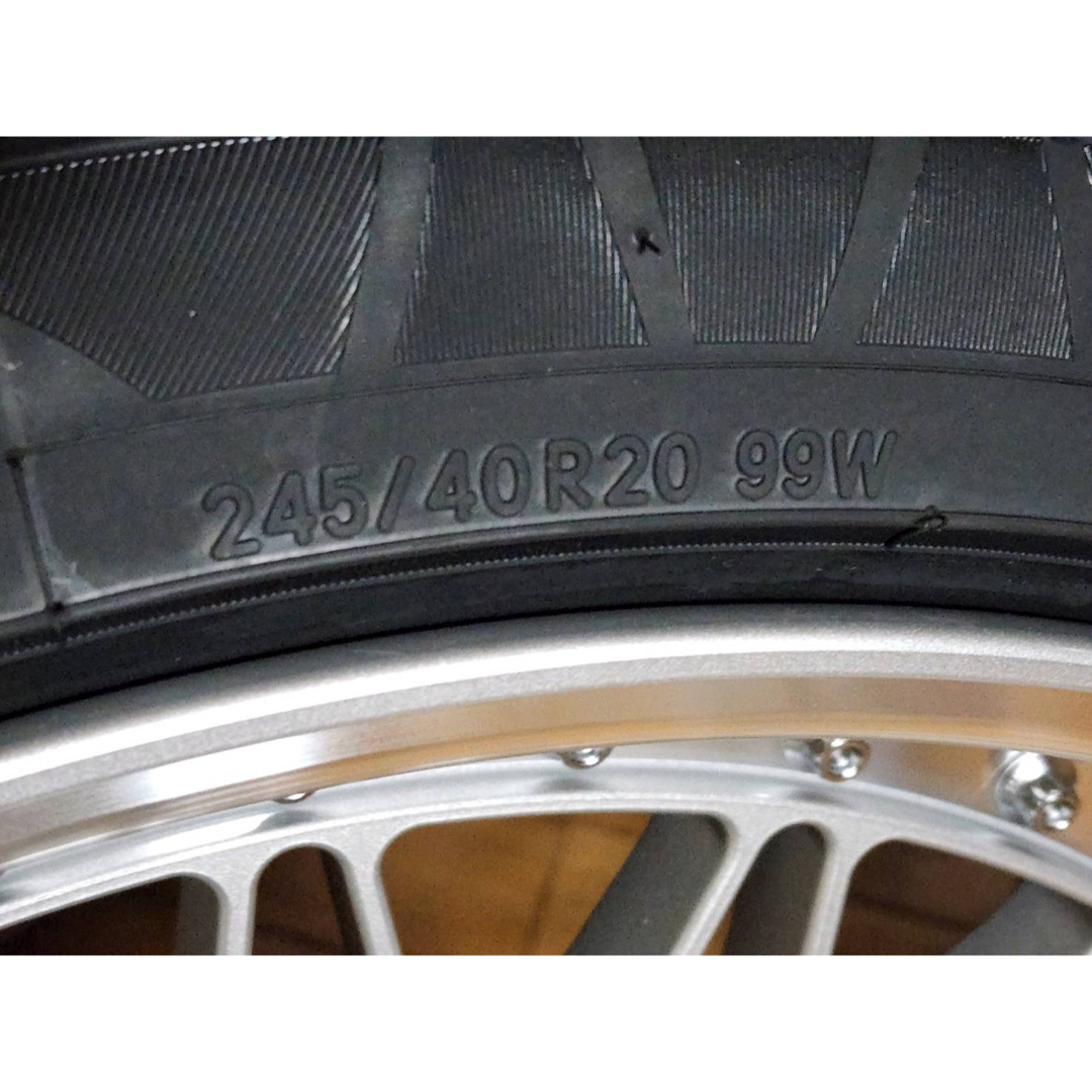 BBS(ビービーエス)のBBS RS20inch新品 自動車/バイクの自動車(タイヤ・ホイールセット)の商品写真