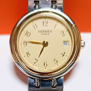 Hermes - フェイス美品 エルメス HERMES 腕時計 ウィンザー 新電池