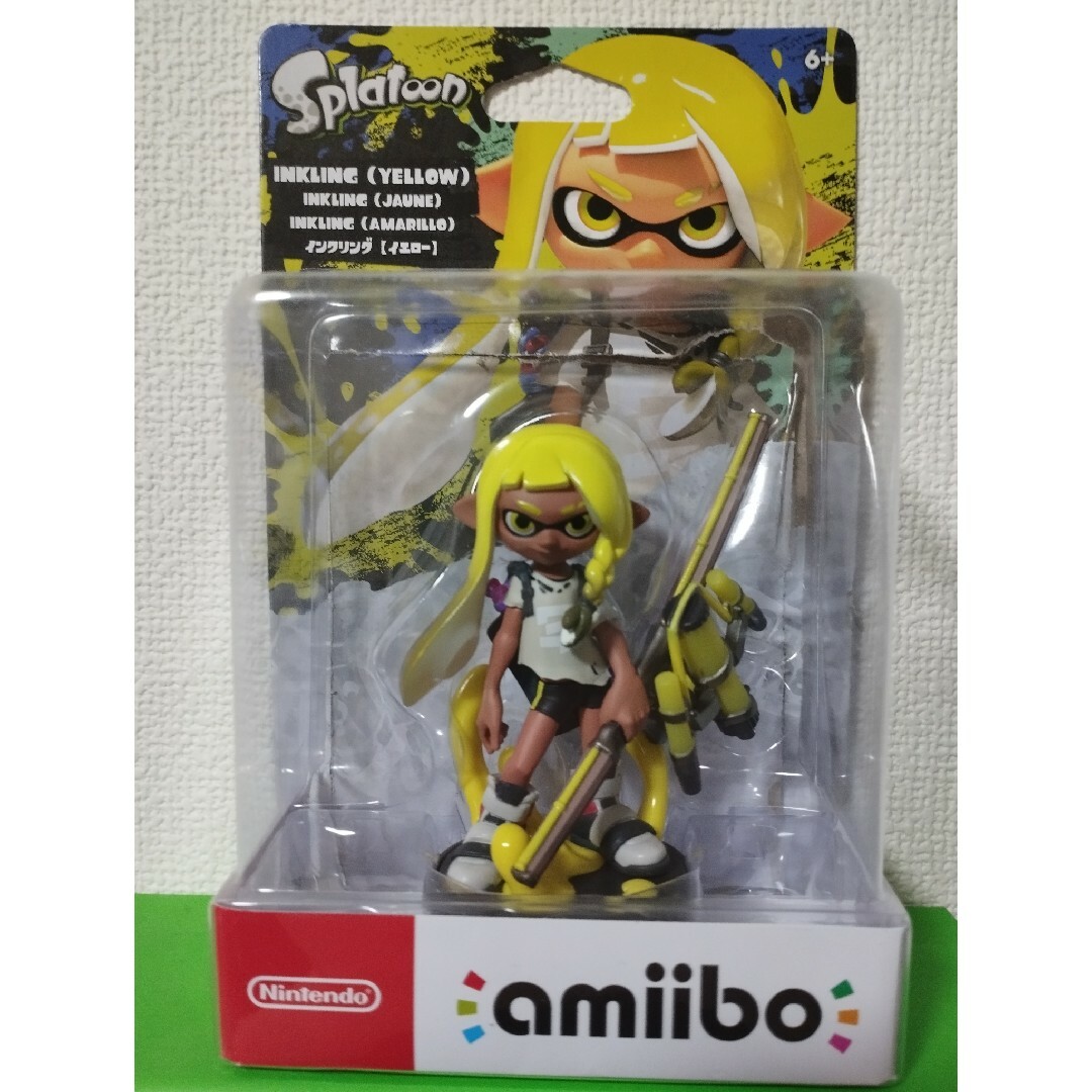 任天堂(ニンテンドウ)のamiibo インクリング イエロー エンタメ/ホビーのフィギュア(ゲームキャラクター)の商品写真