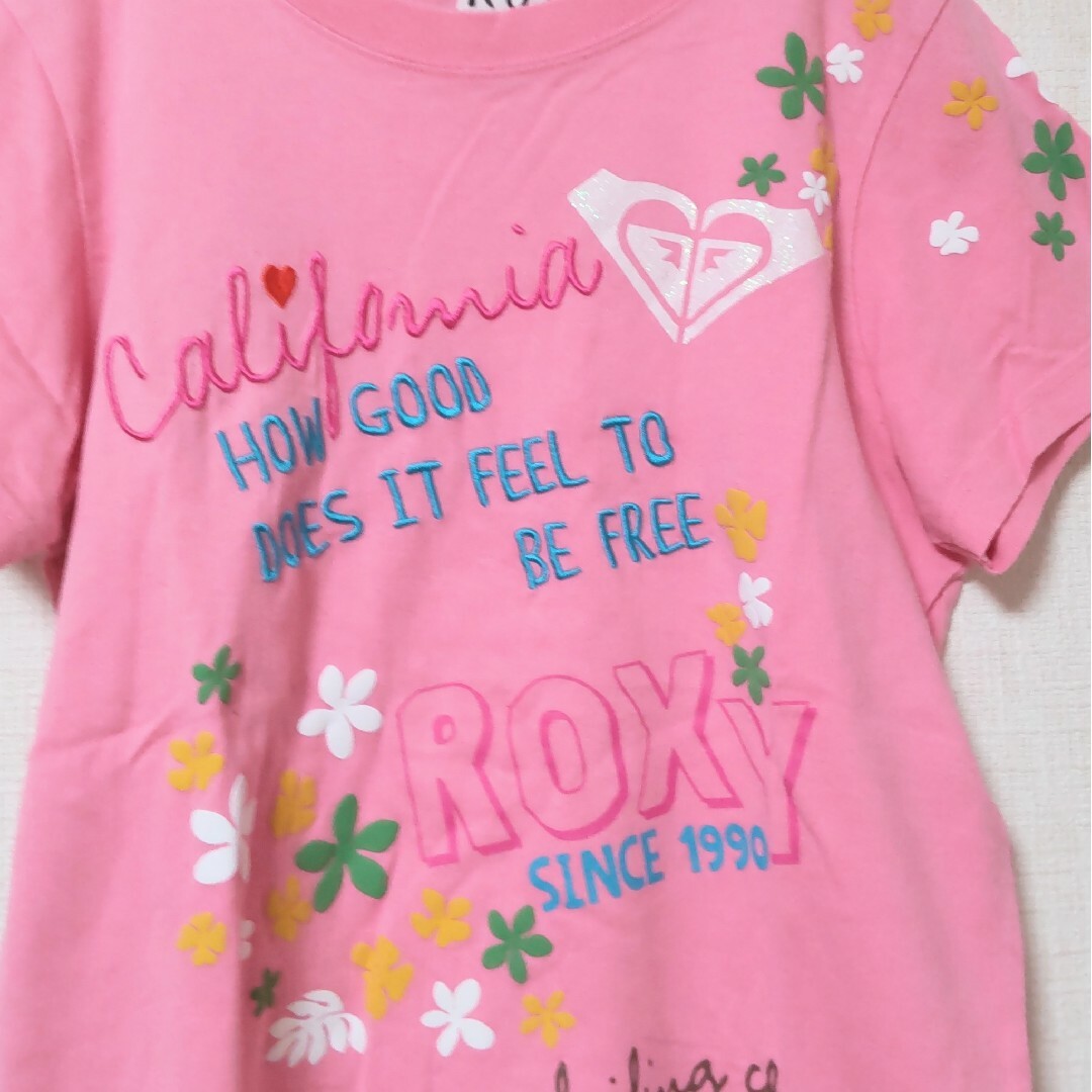 Roxy(ロキシー)の半袖Tシャツ　160　Roxy ロキシー キッズ/ベビー/マタニティのキッズ服女の子用(90cm~)(Tシャツ/カットソー)の商品写真