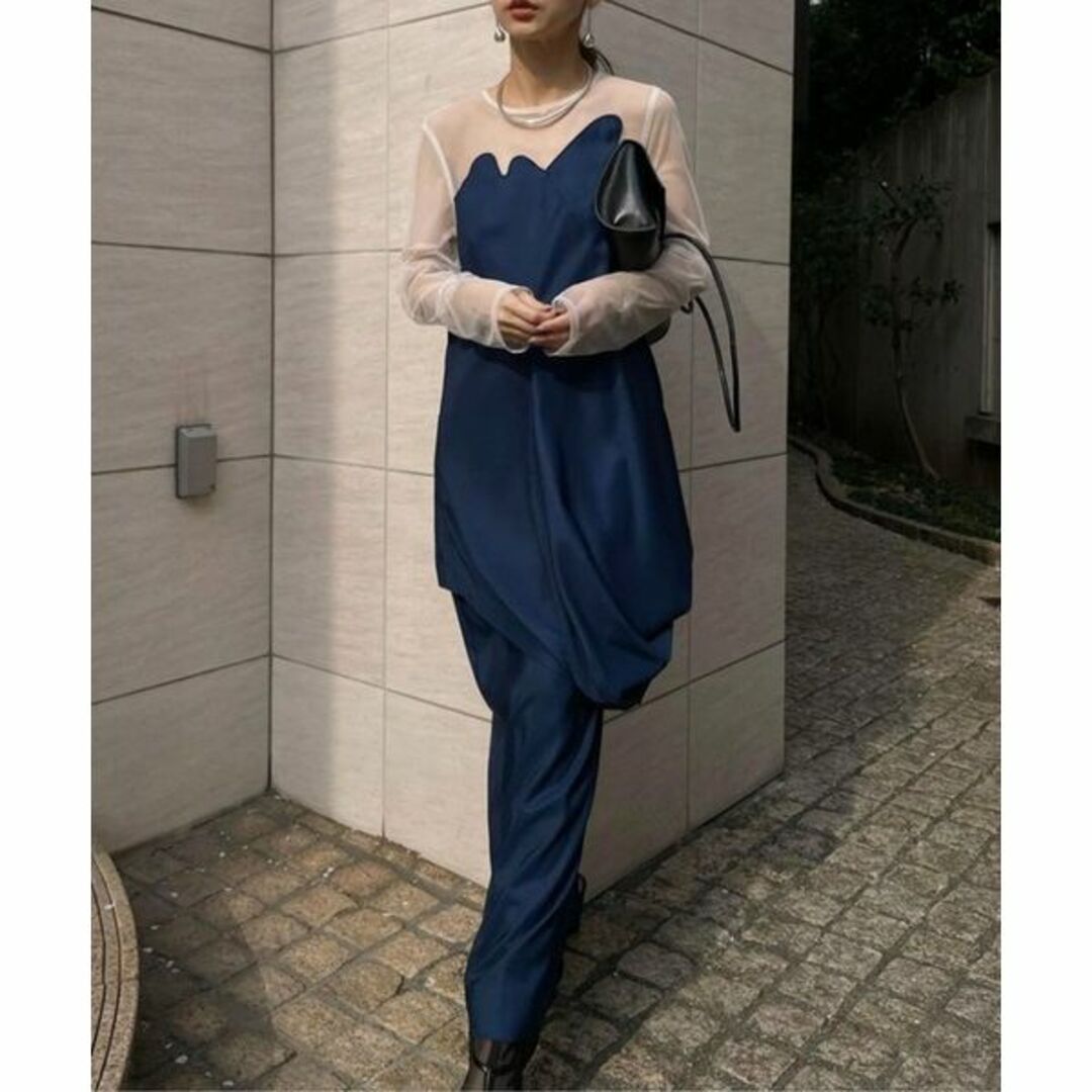 AMERI DEFORMATION DOCKING DRESS - ワンピース AMERI DEFORMATION DOCKING DRESS - ワンピース