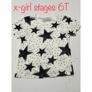 エックスガールステージス(X-girl Stages)の最終値下げ☆x-girl stages☆S/S TEE ペンシルスター6T(Tシャツ/カットソー)