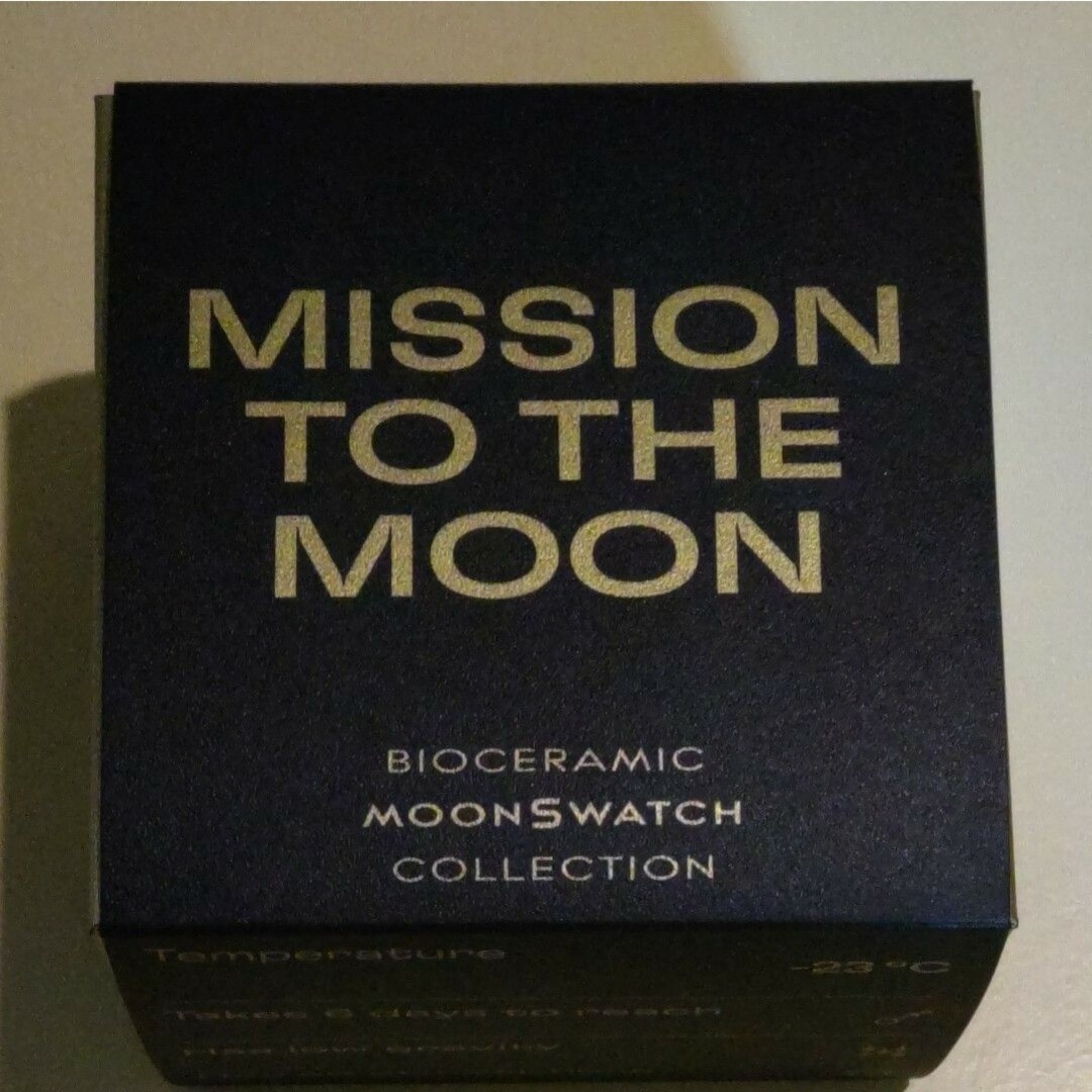 OMEGA×SWATCH Mission to moon shine goldメンズ