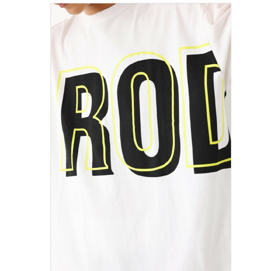 RODEO CROWNS WIDE BOWL(ロデオクラウンズワイドボウル)のレーザーロゴTシャツ メンズのトップス(Tシャツ/カットソー(半袖/袖なし))の商品写真