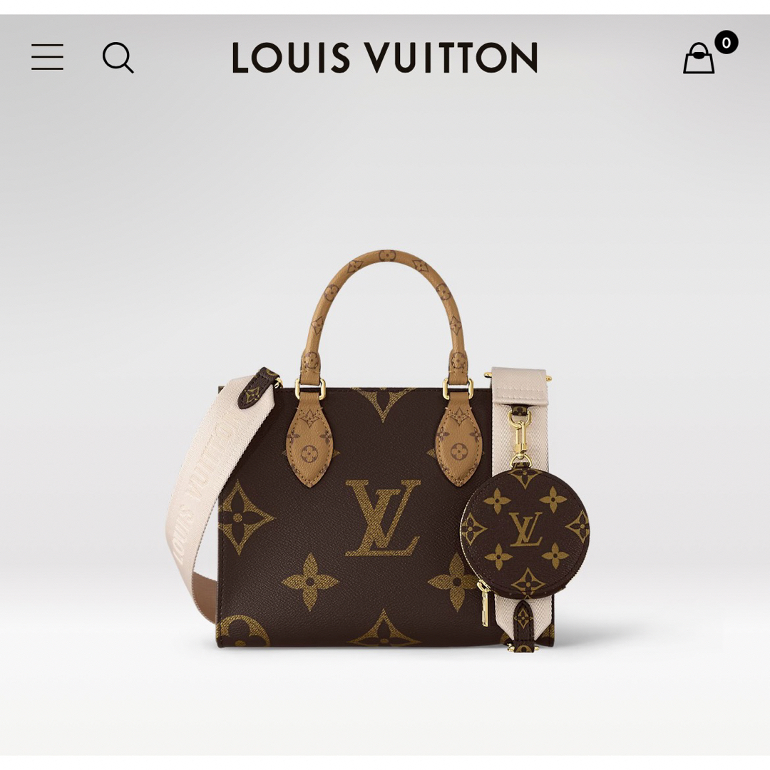 LOUIS VUITTON(ルイヴィトン)のルイヴィトン　オンザゴー レディースのバッグ(ショルダーバッグ)の商品写真