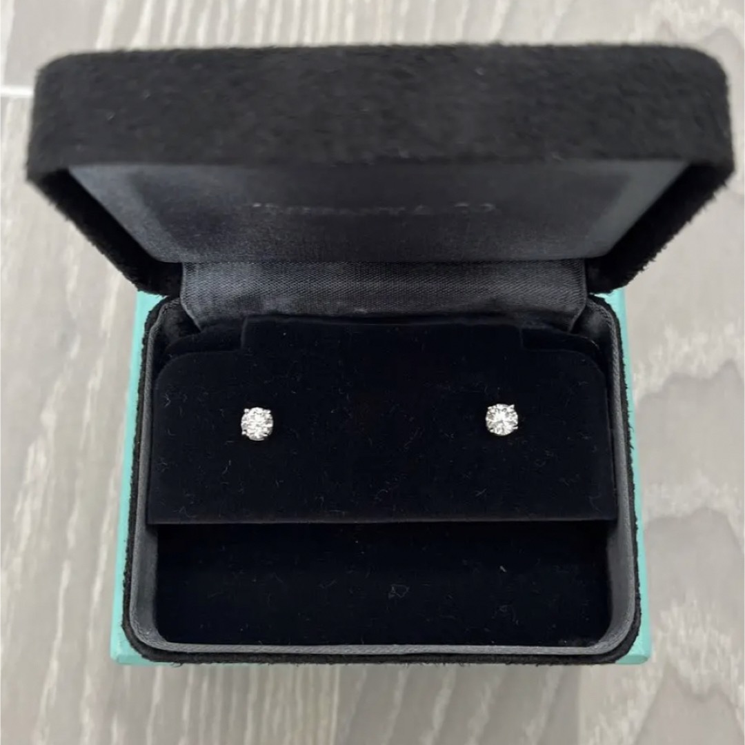 買いました 最終値下げ ティファニー ソリティアピアス アクセサリー