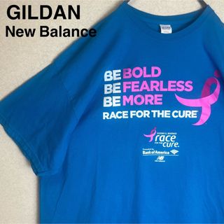 ギルタン(GILDAN)のUSA古着GILDAN ギルダン デカロゴ 半袖Tシャツ ヘビーコットン 2XL(Tシャツ/カットソー(半袖/袖なし))