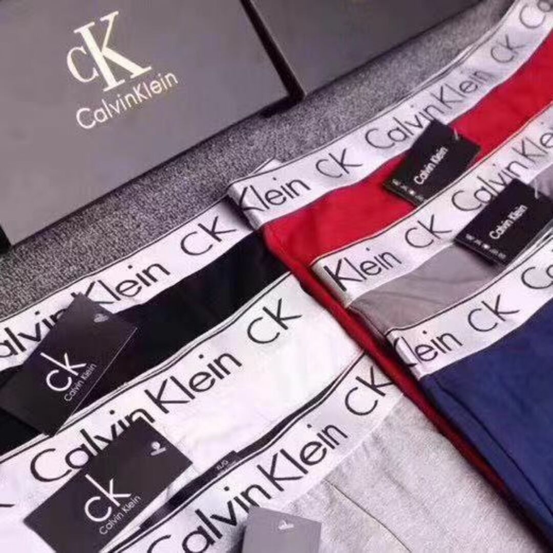 ck Calvin Klein(シーケーカルバンクライン)のカルバンクライン　ボクサーパンツセット　M　6点6カラー メンズのアンダーウェア(ボクサーパンツ)の商品写真