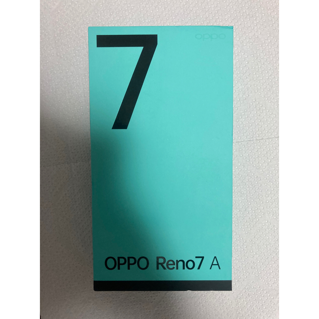 【未開封新品】OPPO Reno7 A A201OP ドリームブルースマートフォン本体