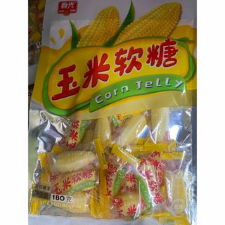 中華駄菓子　2袋　とうもろこし風味飴(菓子/デザート)