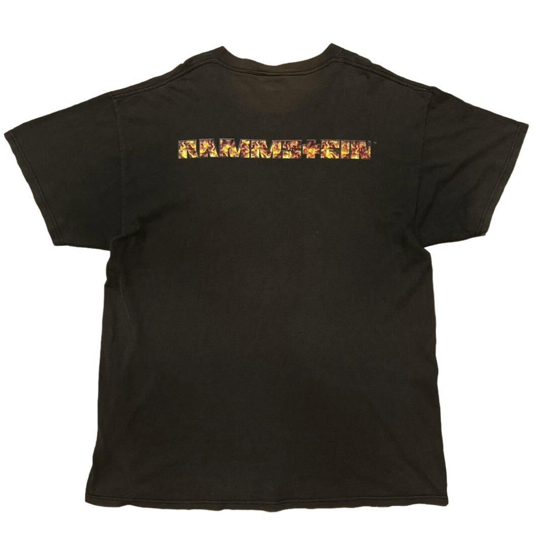 スーパーレア　1998 Rammstein Burning Man TシャツXL