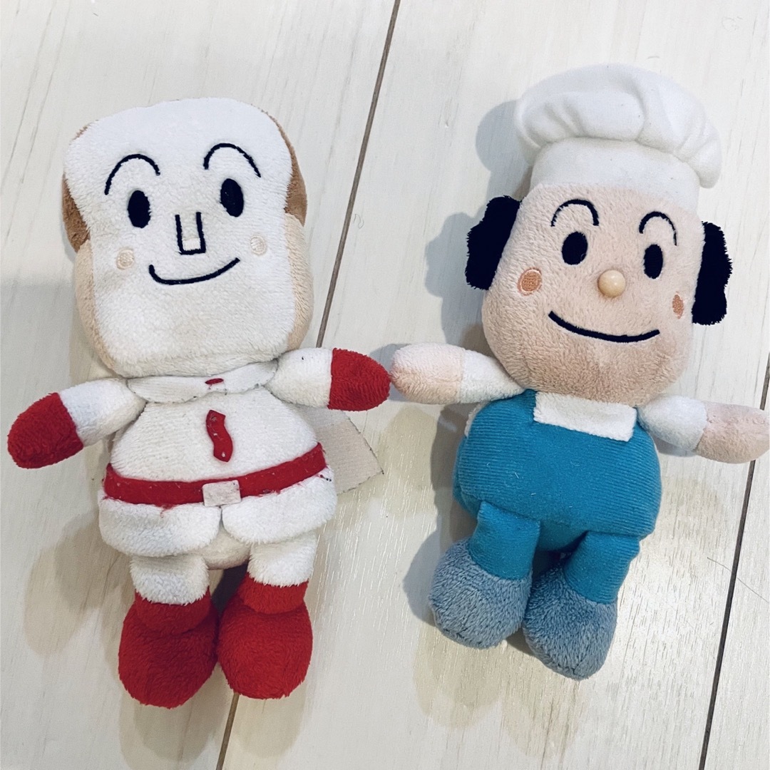 食パンマン、バタコさん　ぬいぐるみ キッズ/ベビー/マタニティのおもちゃ(ぬいぐるみ/人形)の商品写真