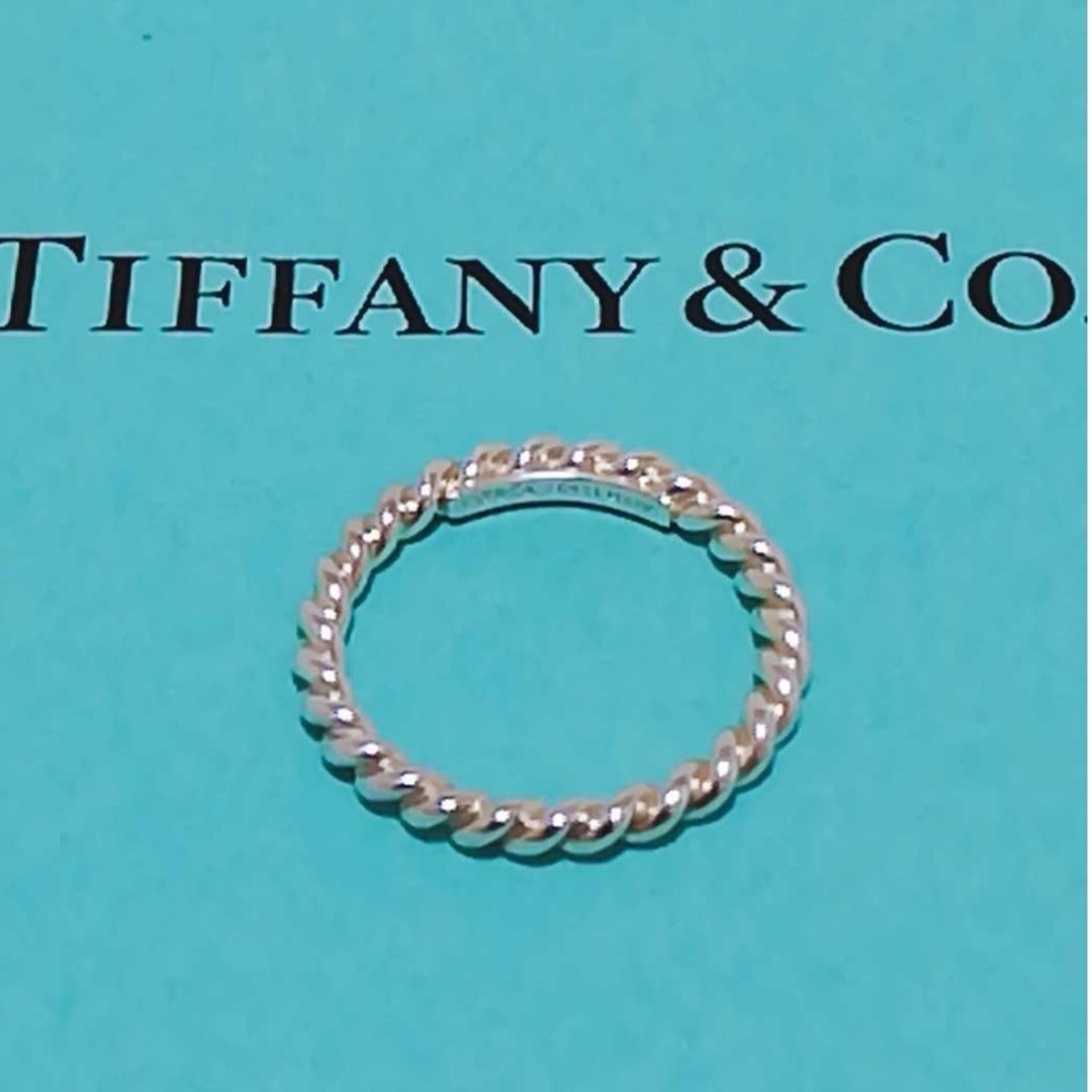 【希少】ティファニー ツイストリング　9号 指輪 TIFFANY&Co. 925 | フリマアプリ ラクマ