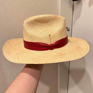 ステットソン(STETSON)のnick fouquet パナマハット　美品　サイズ61(ハット)