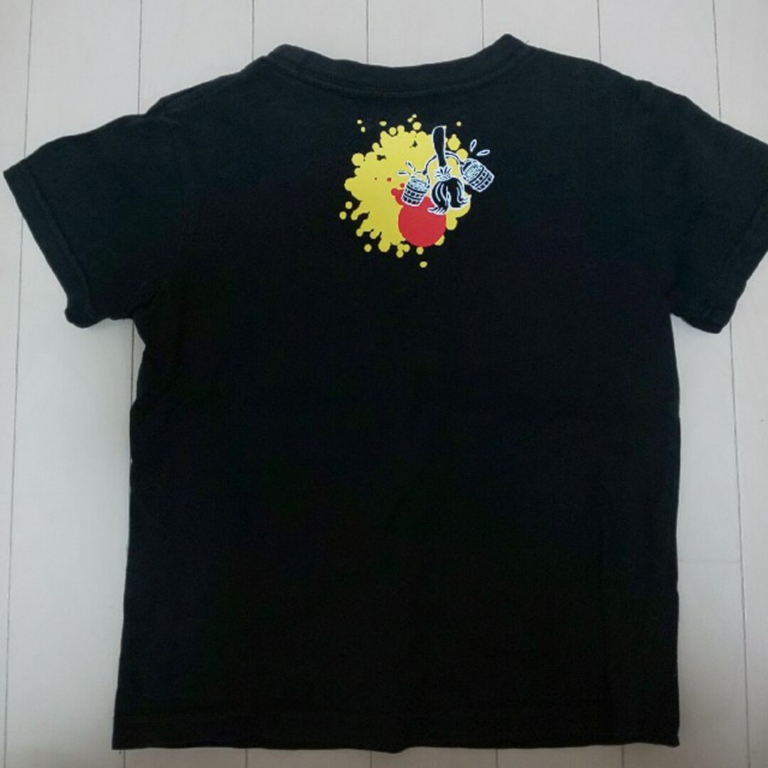 ディズニー 黒Tシャツ110cm キッズ/ベビー/マタニティのキッズ服男の子用(90cm~)(Tシャツ/カットソー)の商品写真