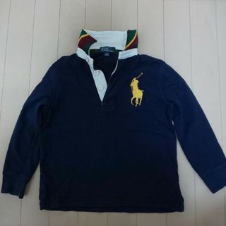 ポロラルフローレン(POLO RALPH LAUREN)のジャンク品 Poloラルフローレン  110cm ラガーシャツ(Tシャツ/カットソー)