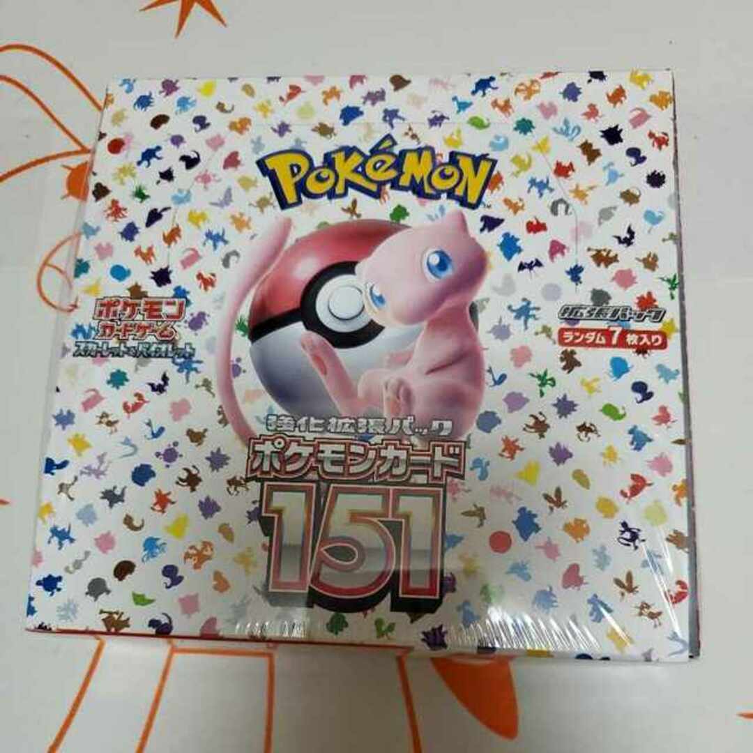 ポケモンカード151　シュリンク付き未開封ボックス　1BOX