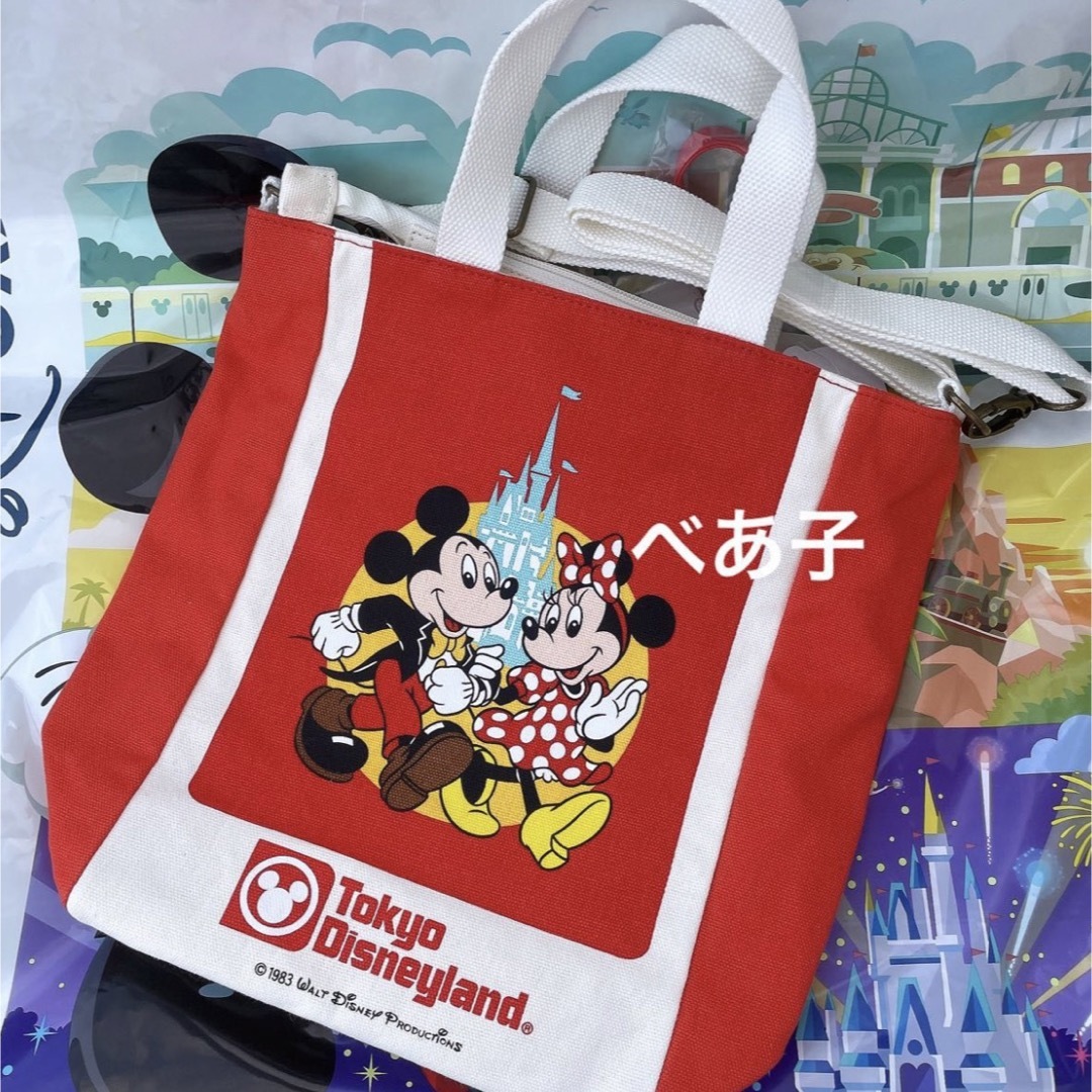 パスケースなし 東京ディズニーランド 40周年 ショルダーバッグ 新品-