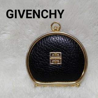 【極美品/希少】GIVENCHY ヴィンテージ がま口コインケース 4Gロゴ総柄