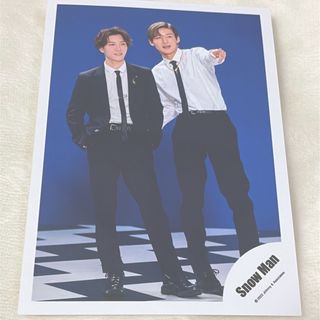 ジャニーズ(Johnny's)のSnowMan 目黒蓮 渡辺翔太 公式写真 ブラザービート 125 2枚(アイドルグッズ)