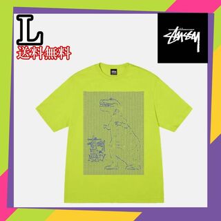 ステューシー(STUSSY)のStussy DOTS & LOOPS TEE 緑 L(Tシャツ/カットソー(半袖/袖なし))