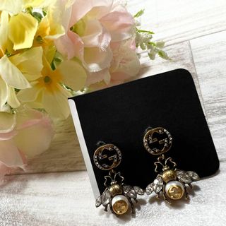 グッチ ピアス(パール)の通販 46点 | Gucciのレディースを買うならラクマ