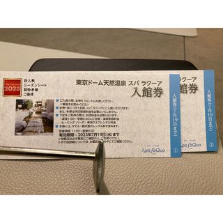 最終価格！ラクーアチケットペア(その他)