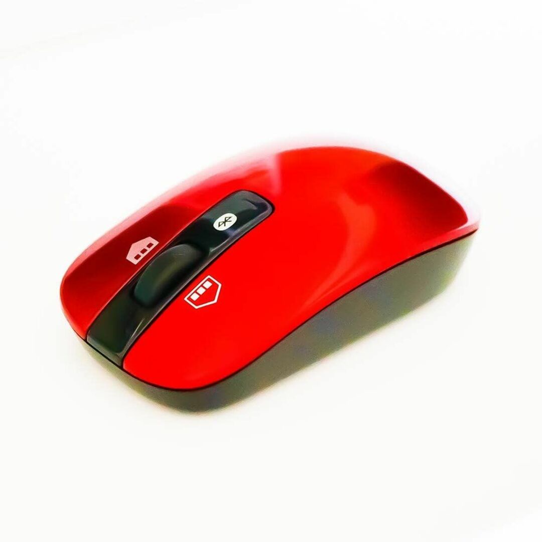 【色: Red】NEC Bluetooth マウス MT-1626 無線 ワイヤ