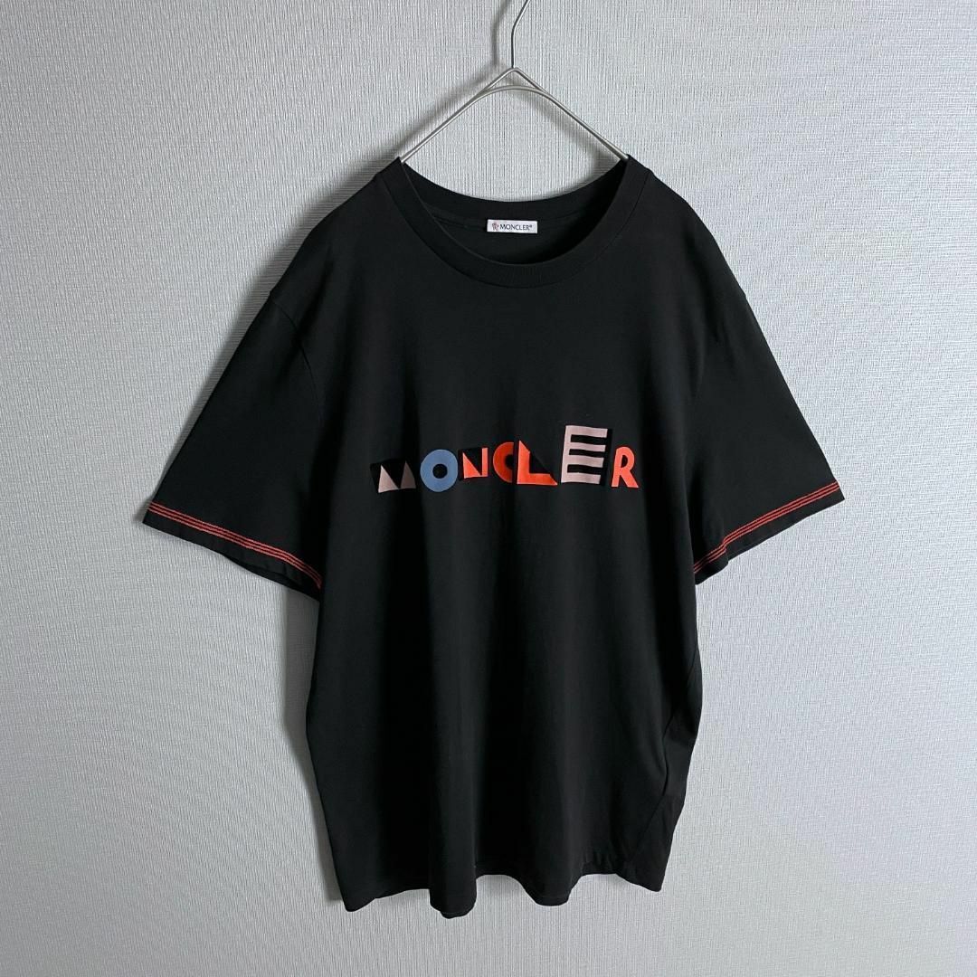 MONCLER - 【☆高級モデル☆オレンジステッチ】モンクレール Tシャツ