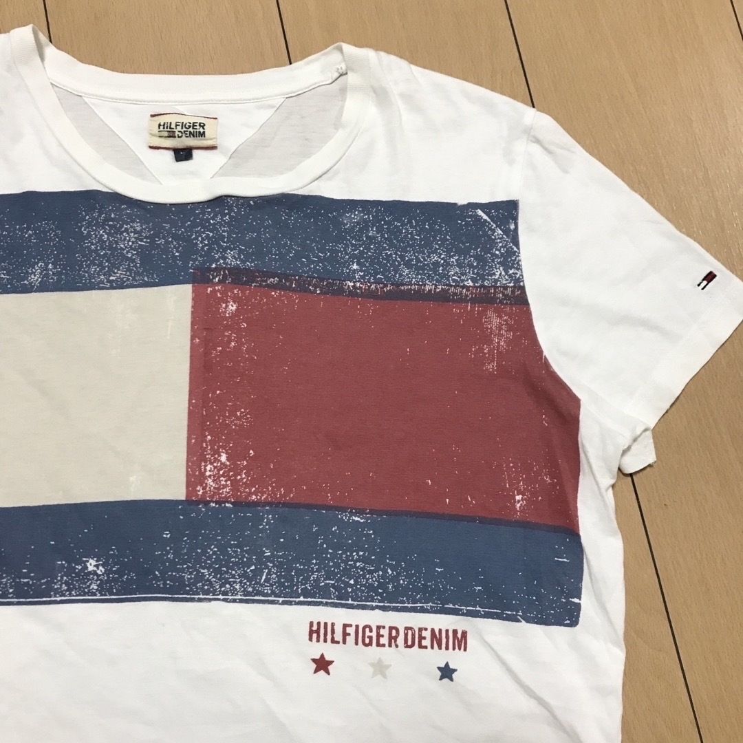 TOMMY HILFIGER(トミーヒルフィガー)のトミーヒルフィガー　Tシャツ　L メンズのトップス(Tシャツ/カットソー(半袖/袖なし))の商品写真