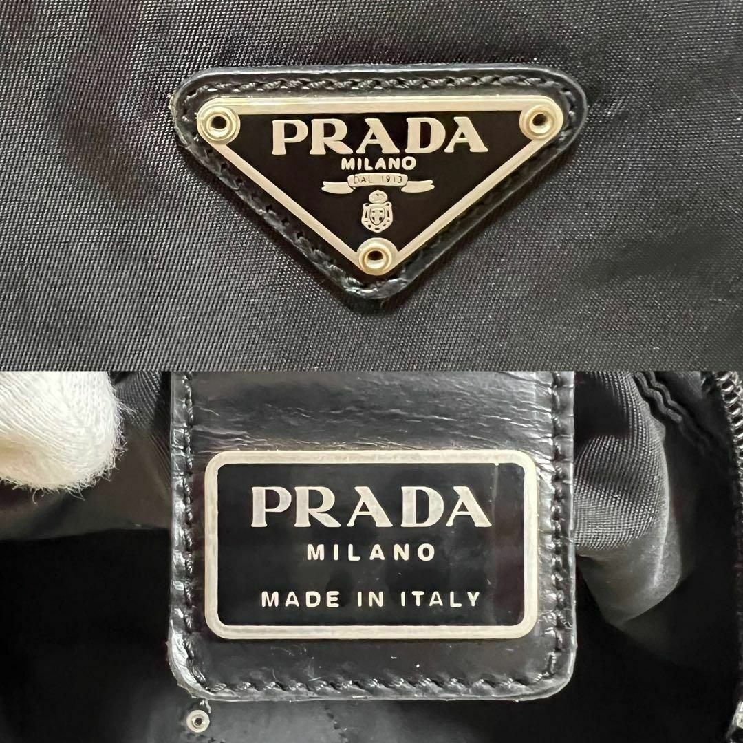 PRADA - 【極美品】プラダ ショルダーバッグ サコッシュ 三角ロゴ