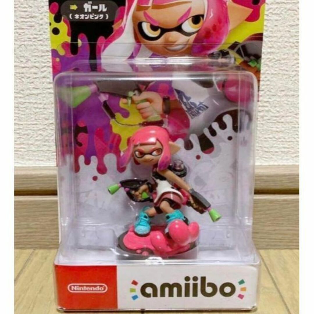 新品 2点セット スプラトゥーン アミーボ ヒメ ネオンピンク ガール ...