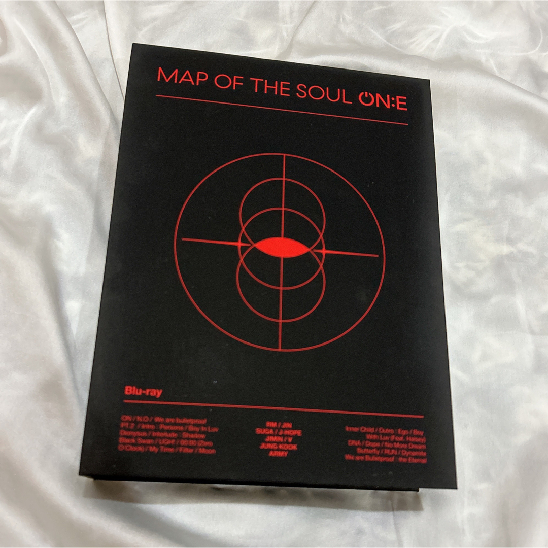 BTS  Blu-ray MAP OF THE SOUL ON:E