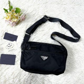 PRADA - 【極美品】プラダ ショルダーバッグ 三角ロゴ カメラ