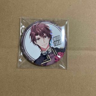 アイドリッシュセブン ŹOOĻ 御堂虎於 ブラホワ 缶バッジ アイナナの