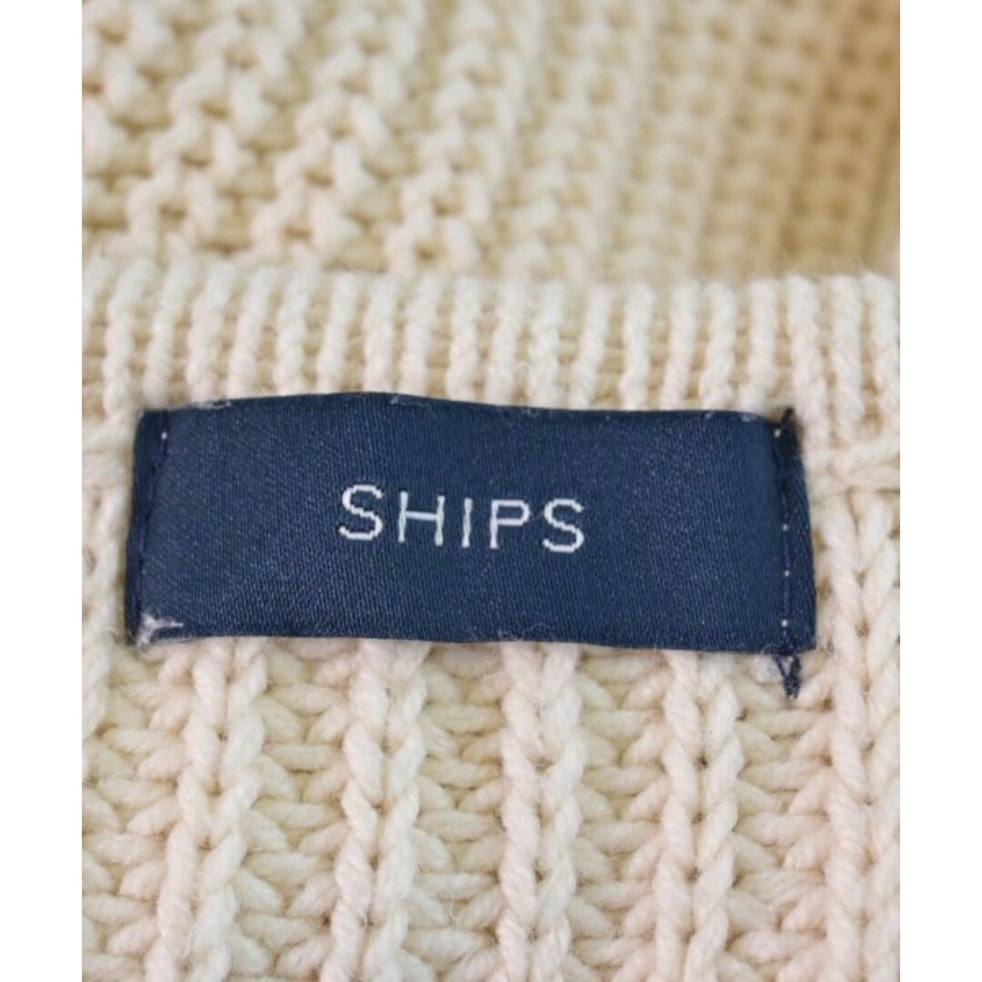 SHIPS(シップス)のSHIPS シップス ニット・セーター ONE 白系 【古着】【中古】 レディースのトップス(ニット/セーター)の商品写真