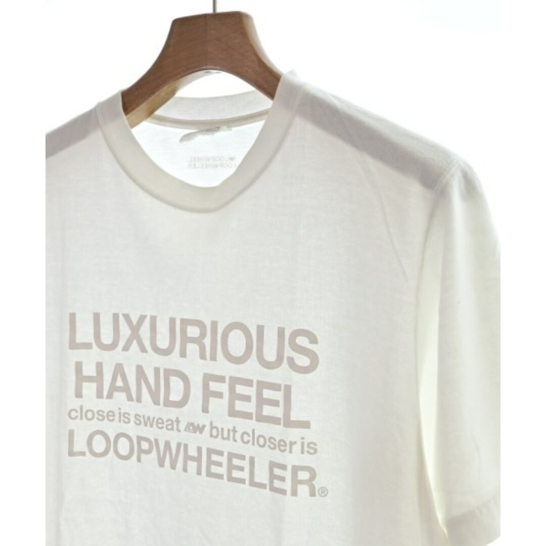 LOOPWHEELER - LOOPWHEELER ループウィラー Tシャツ・カットソー M 白