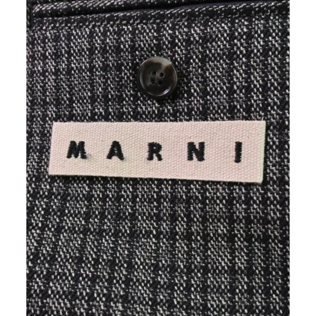 Marni - MARNI マルニ テーラードジャケット 44(S位) グレーx黒